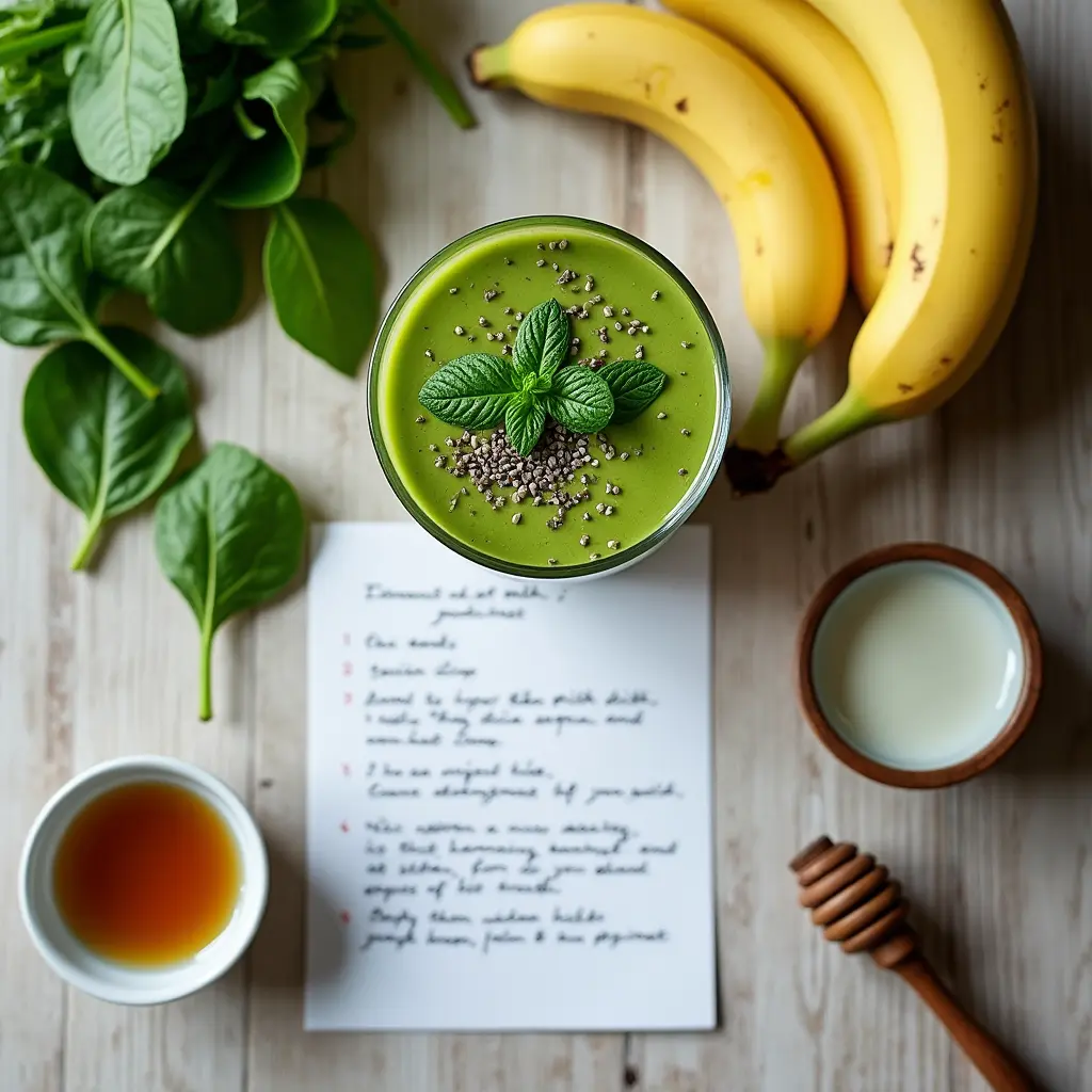 Green Shake Pudding Cups